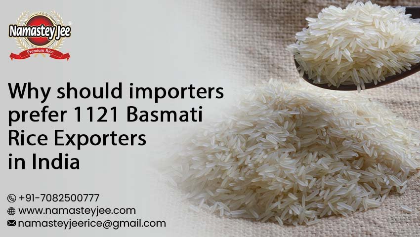 1121 Basmati Rice Exporters in India